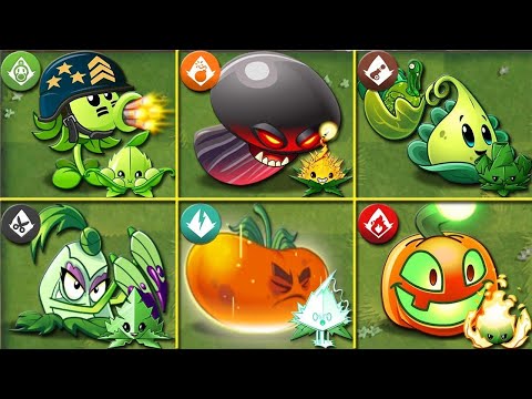 Random 6 Plant & Mint POWER-UP Battlez - Who Will Win? - PVZ 2 Plant vs Plant