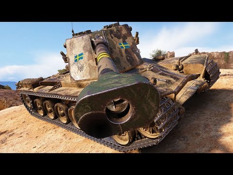 Kranvagn - RARE TEAMPLAY - World of Tanks Gameplay
