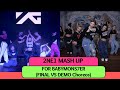 2NE1 Mash Up Demo Vs Final Choreo For BABYMONSTER LEEJUNG Demo Choreo