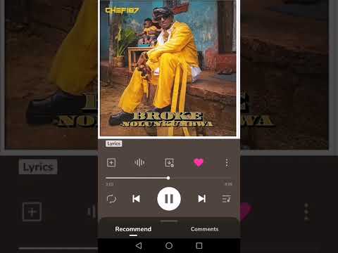 Chef 187 ft Chuzhe int No sponsored by  Broke nolunkumbwa album