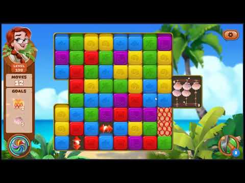 Lost Island Blast Adventure Level 198 - NO BOOSTERS 🏝️ | SKILLGAMING ✔️