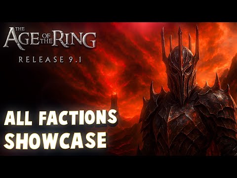 All Factions Showcase! | Age of the Ring Mod 9.1 | Bfme game | lord of the rings game | Rotwk