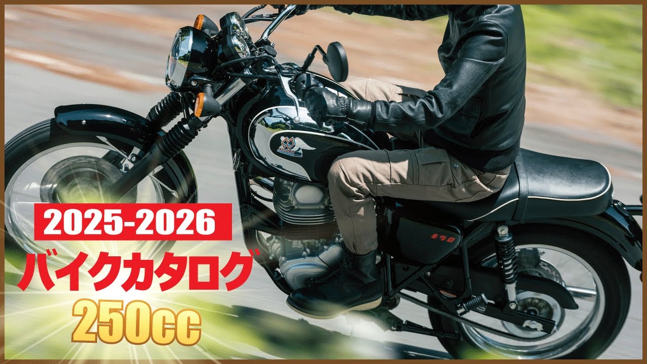 【2026年】国内メーカー250㏄新車・中古購入カタログ