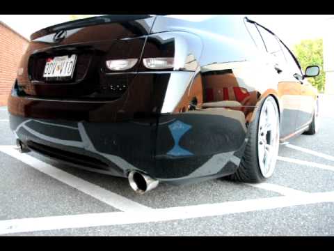 Lexus GS Top Speed w/ Invidia mid pipe Exhaust system