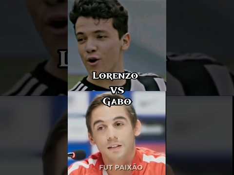 Gabo vs Lorenzo #o11ce #disney #futebol #011ze