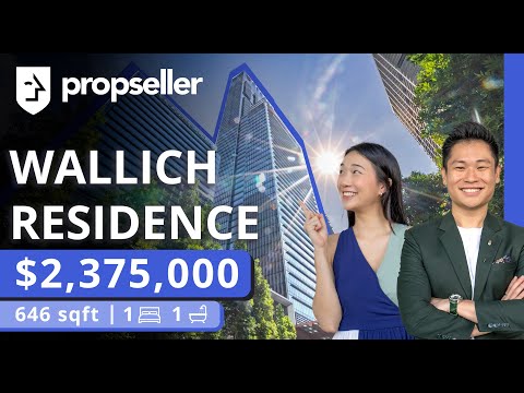 Luxurious Bachelor Pad in the Sky @ Wallich Residence in Singapore’s CBD | Propseller Property Tours