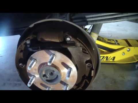 Rear Drum Brakes on 2013 Silverado Pick up