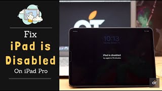 iPad Pro Disabled | Forgotten Passcode Problem Solved on iPad Pro