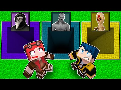 BUCO SCP 049 VS BUCO SCP 966 VS BUCO SCP 173! - MINECRAFT