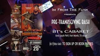 Pre-Thanksgiving Bash Wednesdays at BT's Cabaret (11-25-15)