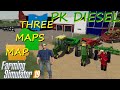 BRONKEMA TOYS THREE MAPS MAP NEW SOUNDS JD 2520 JD RAKE AND HAYBINE VIDEO CLIPS OF MY REAL JD 2520