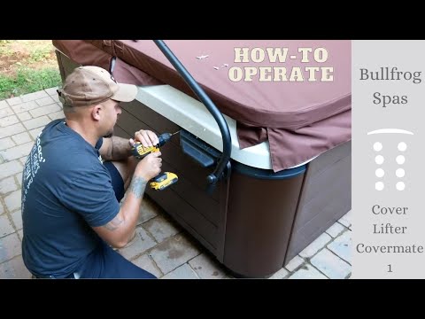 Bullfrog Spas® Covermate I Cover Lift Operation