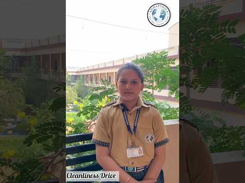 Students of Grade 4th and 5th enthusiastically participated in a Cleanliness Drive.