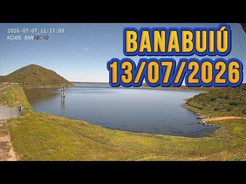 AÇUDE BANABUIÚ DADOS ATUALIZADOS 13/07/2026 CEARÁ