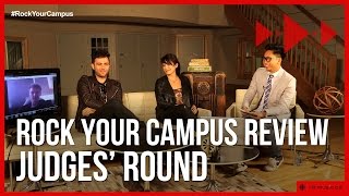 Rock Your Campus Review Judges' Round with Gunnarolla