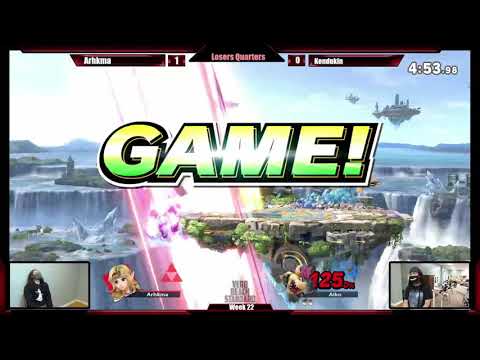The Vero Standard 22 - Arhkma (Zelda) vs Kendukin (Bowser) - Loser's Quarters