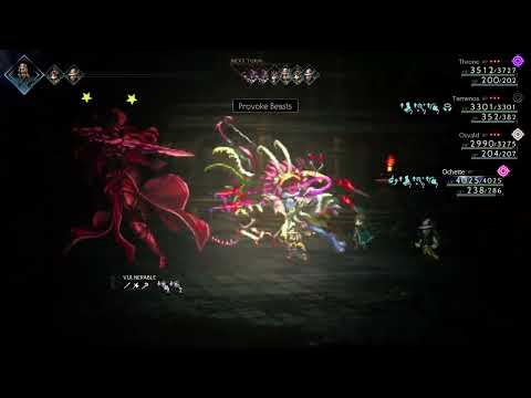 Rainbow Shot and Provoke Beasts