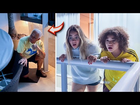 O ESTRANHO VOLTOU A DORMIR AQUI EM CASA 😱😱😱