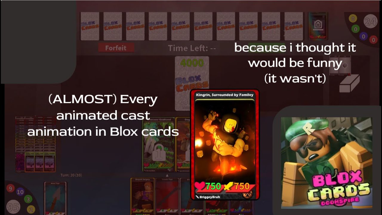 (READ DESCRIPTION) Blox Cards Unique Cast Animations