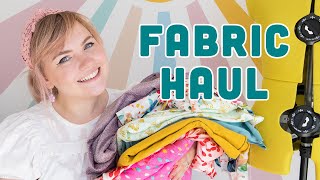 FABRIC HAUL & SEWING PLANS SEPTEMBER 2022