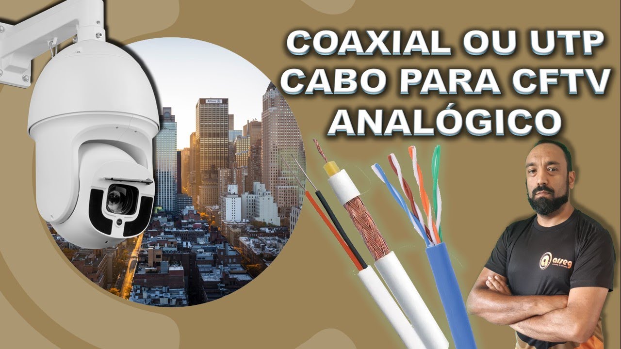 ⚠ Veja qual o melhor cabo para utilizar no video do CFTV Analogico com o menor custo