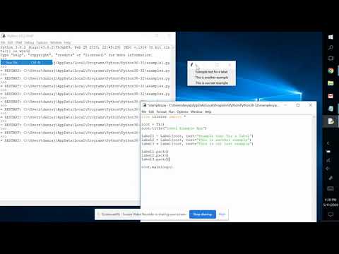 The Title Method Python Gui Apps With Tkinter