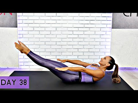 30 MINUTE DYNAMIC PILATES WORKOUT // sculpt & tone | 100 DAY OBSESSION Day 38