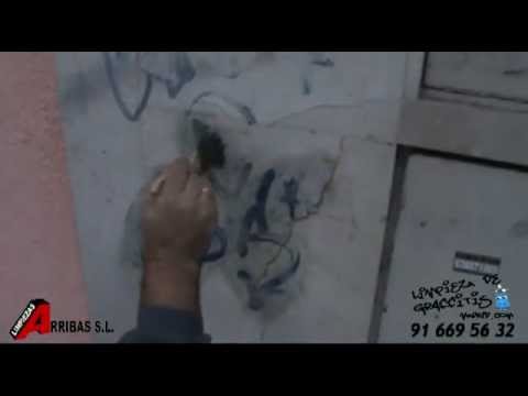 Limpieza de Graffitis en Fachadas de Mármol – wifi -60dbm