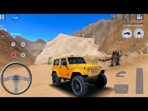 OffRoad Drive Desert Rubicon SUV #20 Level 8! Android gameplay