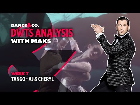 DWTS MAKS ANALYSIS: Week 7 - AJ Mclean & Cheryl Burke's Tango