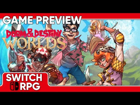SwitchRPG Previews - Doom & Destiny Worlds - Nintendo Switch Gameplay - YouTube