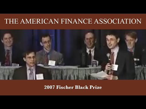 2007 Fischer Black Prize: Toby Moskowitz