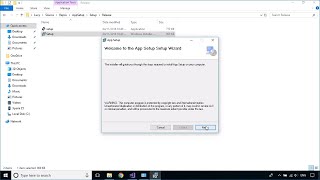 How to create Setup.exe file in Visual Studio 2017 | FoxLearn