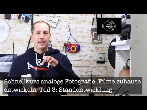 Schnellkurs analoge Fotografie: Schwarz/Weiß-Filme entwickeln. Teil 3: Standentwicklung