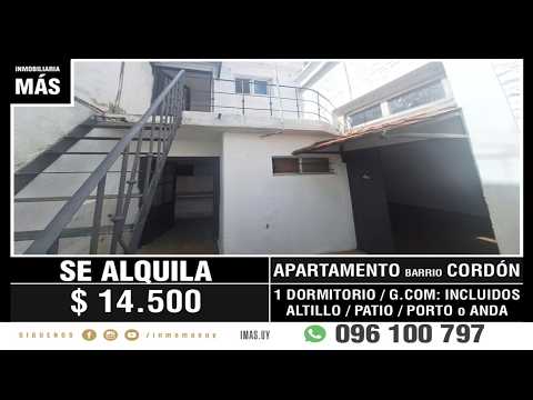 Video de YouTube - Apartamento Alquiler Patio Cordón Montevideo iMas.uy MA *