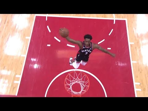 Raptors Highlights: Anunoby Steal and Slam - April 22, 2018