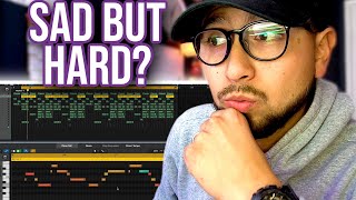How to make super emotional but HARD beats | Logic pro tutorial