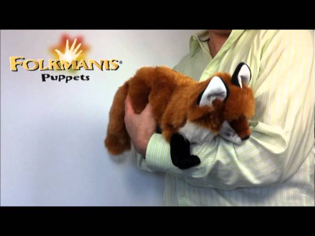 Video teaser for 2876 Folkmanis Red Fox