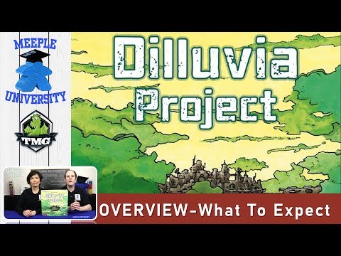 Dilluvia Project Board Game - Overview, What to Expect - 2nd Edition