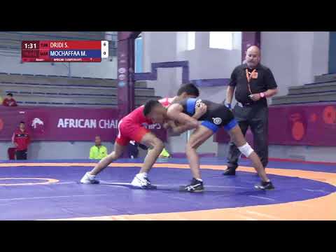 Round 1 GR - 51 kg: S. DRIDI (TUN) v. M. MOCHAFFAA (MAR)
