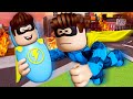 Born Into A SUPERHERO FAMILY A Roblox Movie
