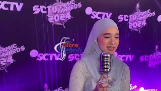 Nabila Taqiyyah Senang Bisa Raih Penghargaan SCTV Music Awards 2024