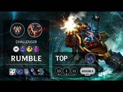 Rumble Top vs Sylas - KR Challenger Patch 10.3