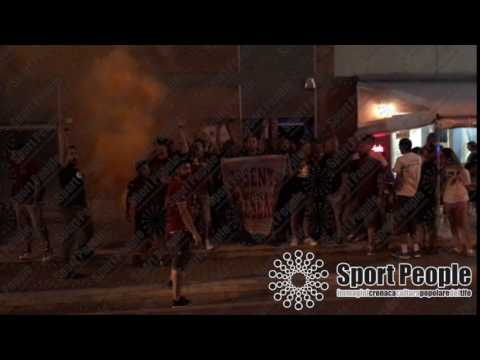 "Panthers" fuori per protesta contro il daspo, Fano vs Ravenna, Coppa Italia 2017/18