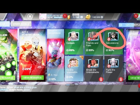 Marvel Contest Of Champions Act 5.4.3 Boss Fight Hela Easy complete#marvel#kabam# MCOC