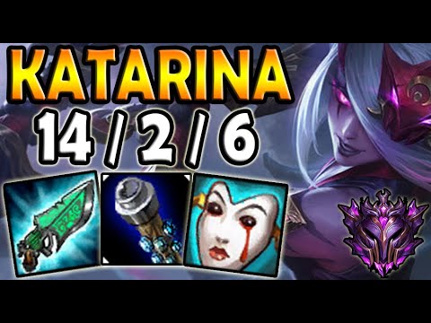 OTP Katarina vs Malzahar [ MID ] Lol Master Korea 10.15