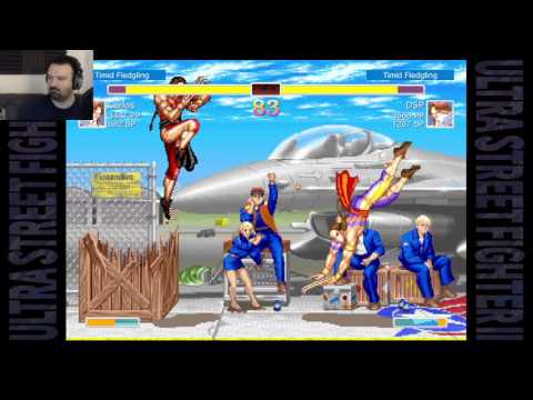Ultra Street Fighter 2 Pro Controller Online MP pt51 - Vega and Dee Jay