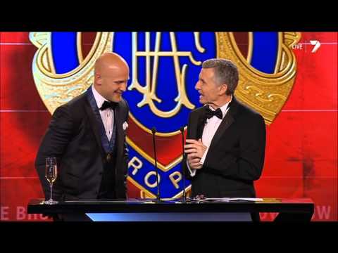 2013 AFL Brownlow Medal | Round 23 votes count | Gary Ablett Jr. speech