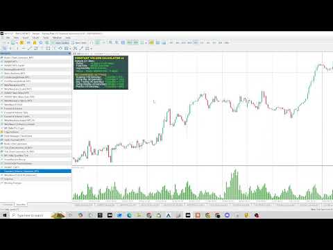 Video Constant Volume Calculator MT5