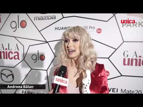 Andreea Bălan, câștigătoare la categoria „Cea mai populară copertă” a revistei Unica